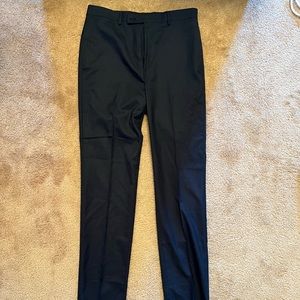 NWOT Calvin Klein men’s dark navy blue dress pants size 32 waist 34 leg